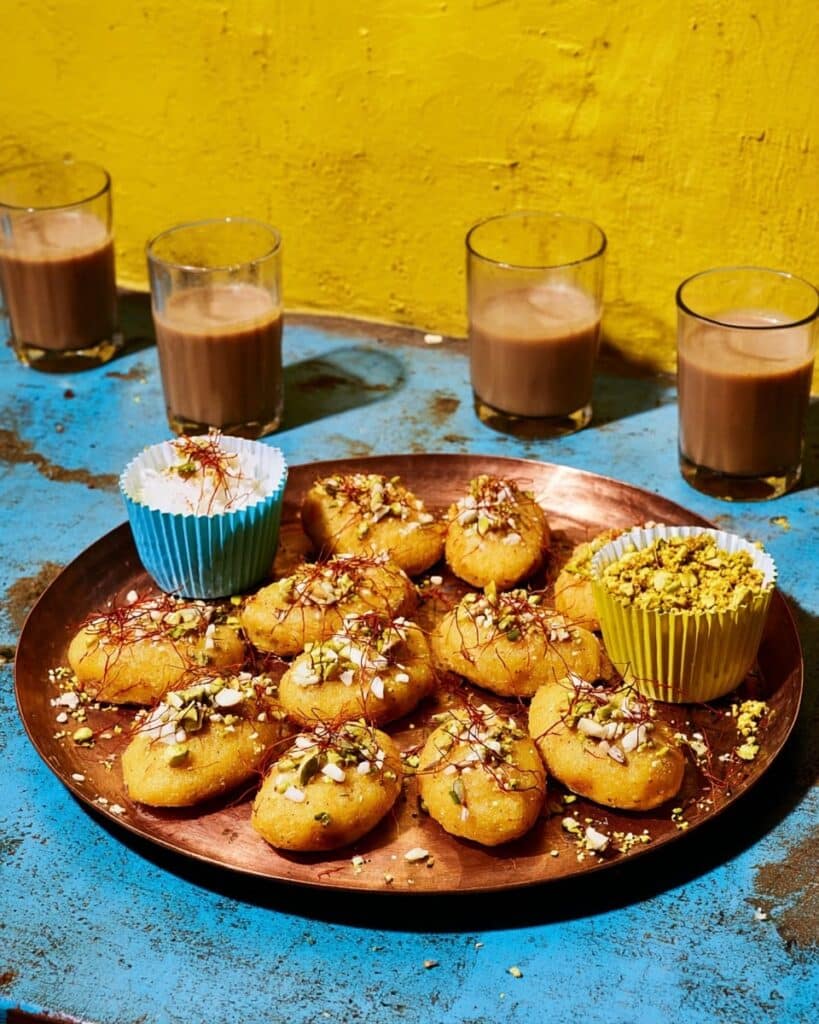 Chana Daal Halva Infused with Saffron, Cloves & Cardamom Recipe