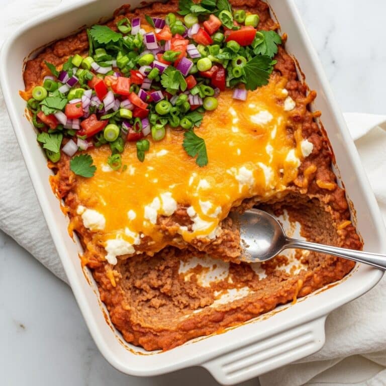 Cheesy Bean Dip with Tomatoes and Jalapenos Recipe