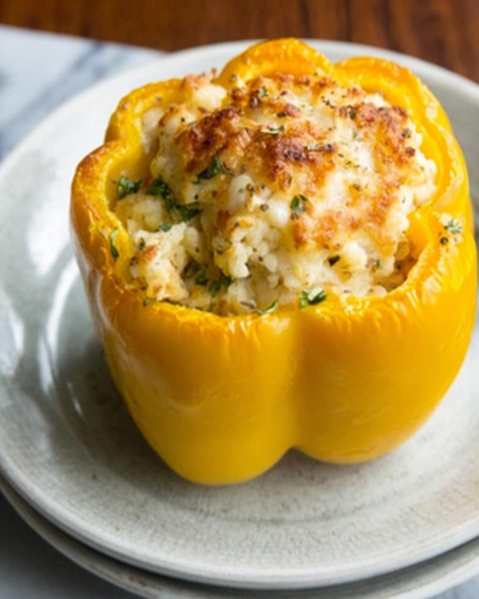 Macaroni and Cheese Stuffed Peppers Recipe