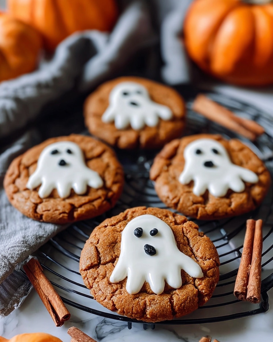 Pumpkin Ghost Cookies: Spooky & Delicious Halloween Treats Recipe