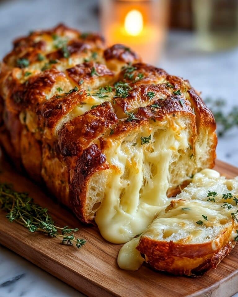 Cheesy Garlic Bread Baked to Perfection Recipe
