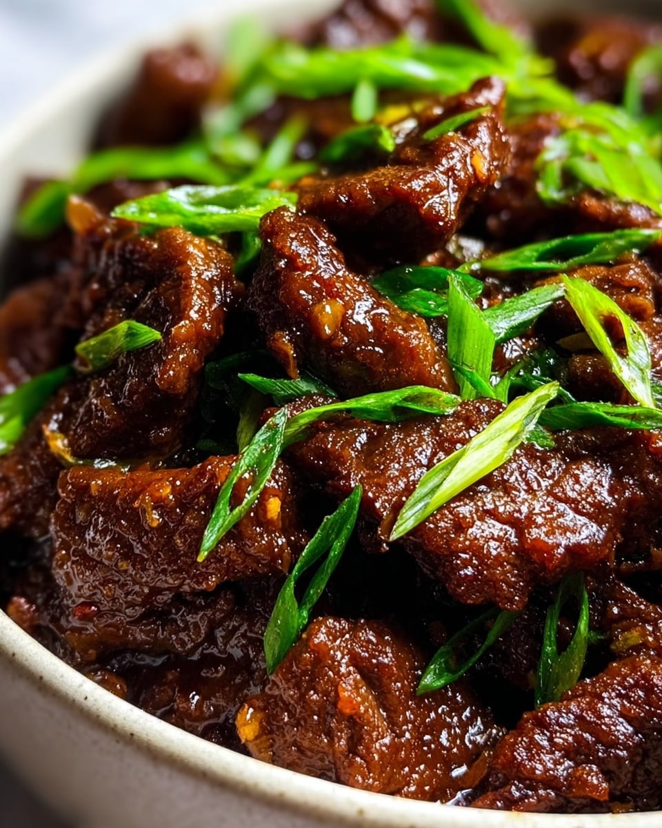 Slow Cooker Mongolian Beef Recipe